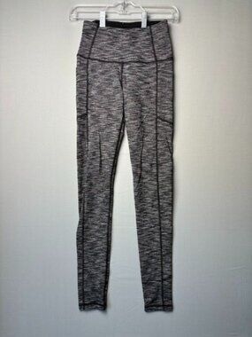 Victoria Secret Sport Knockout XS Gray Marled High Rise Pocket Leggings Yoga